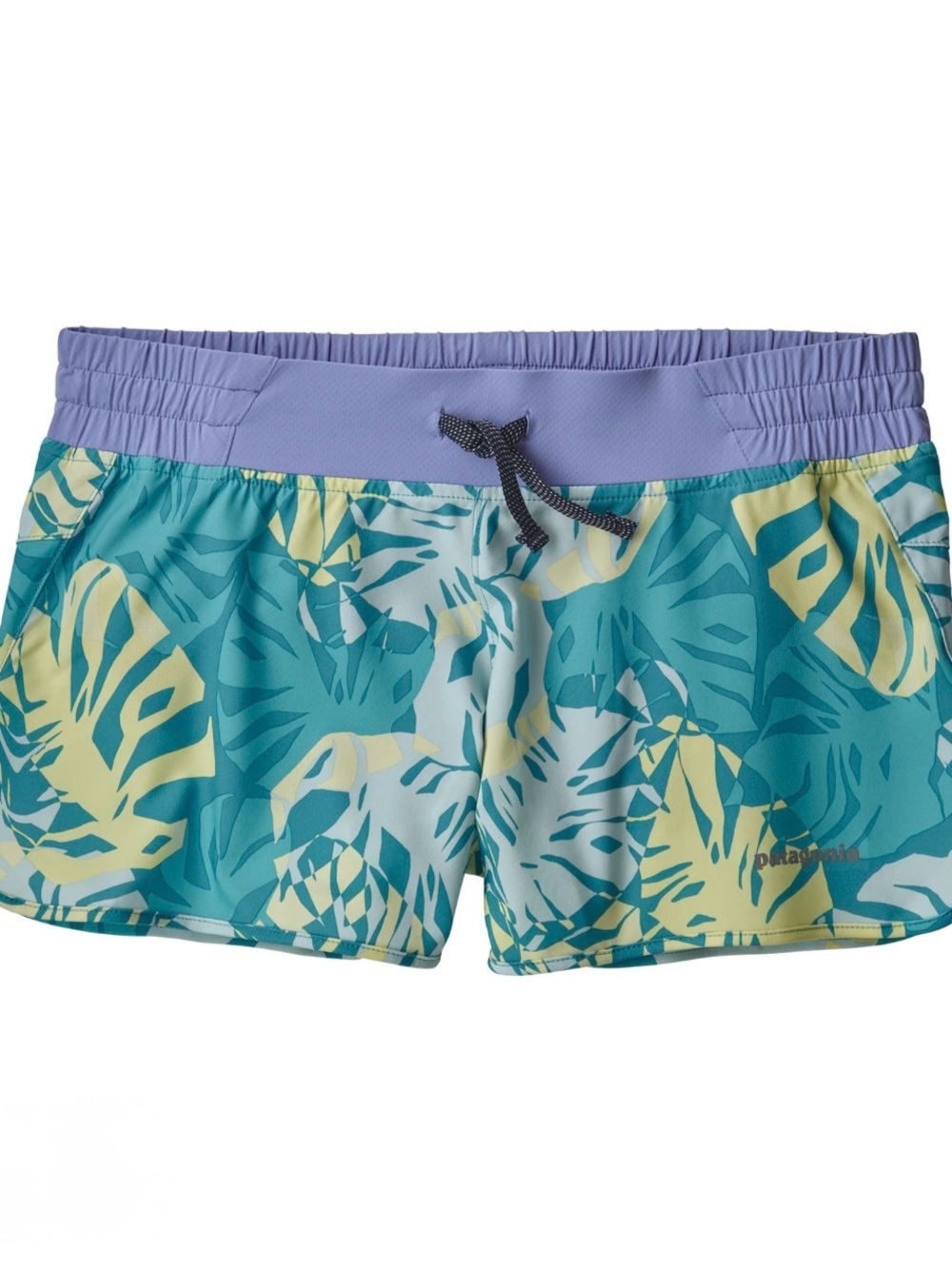 Patagonia Nine Trails Shorts Lined Tropical Print